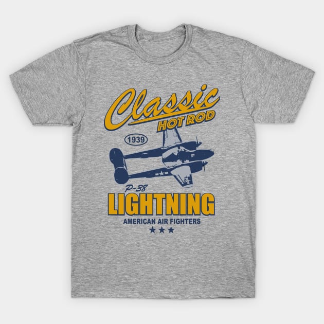 P-38 Lightning T-Shirt by TCP